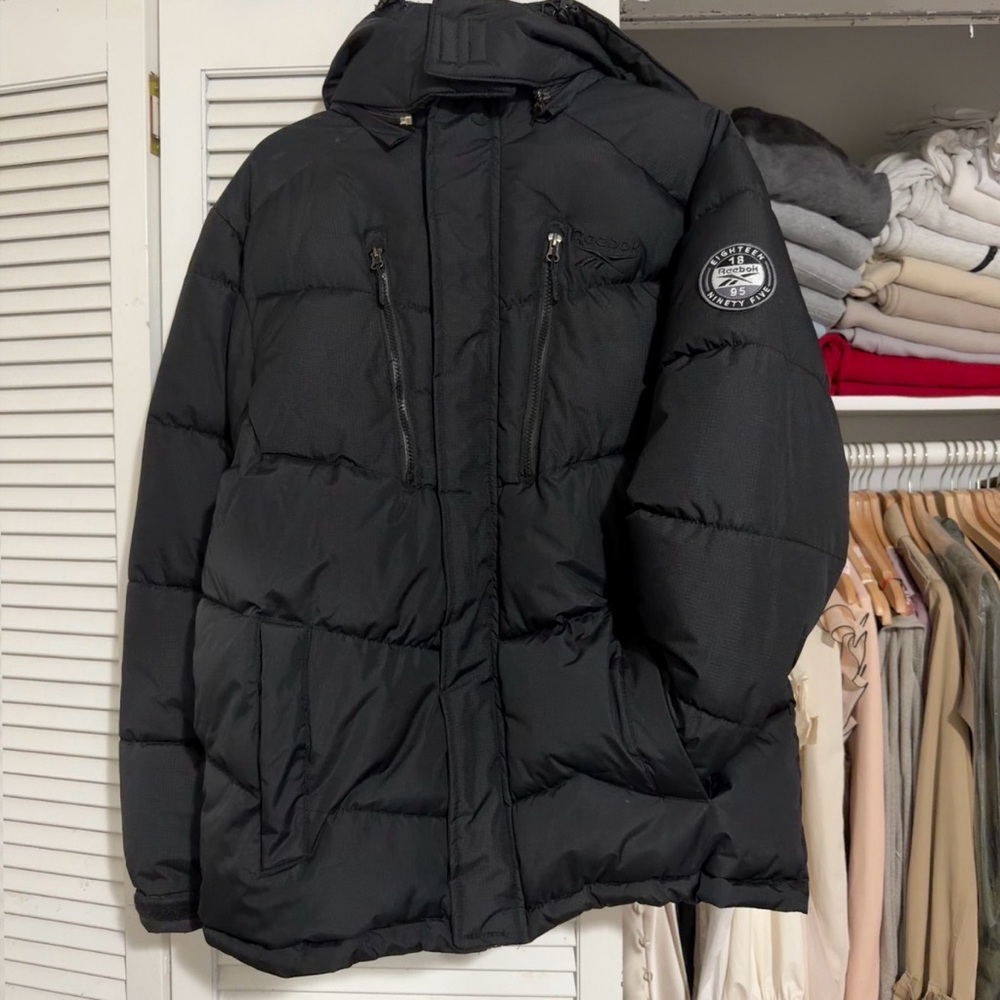 Reebok Insulated Puffer Jacket | Black | M
